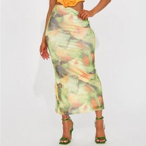 New with Tag! Floral Print Women's Skirt